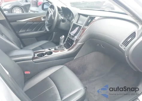 2019 Infiniti Q50 3.0T Luxe z USA, uszkodzony, nr VIN JN1EV7AR4KM550118